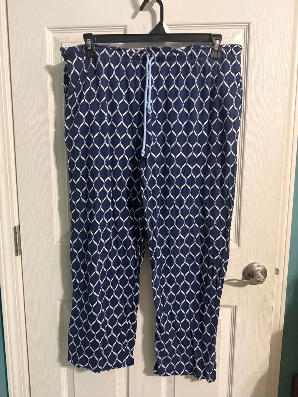 Nautica Deep Navy Branded Waistband Pants